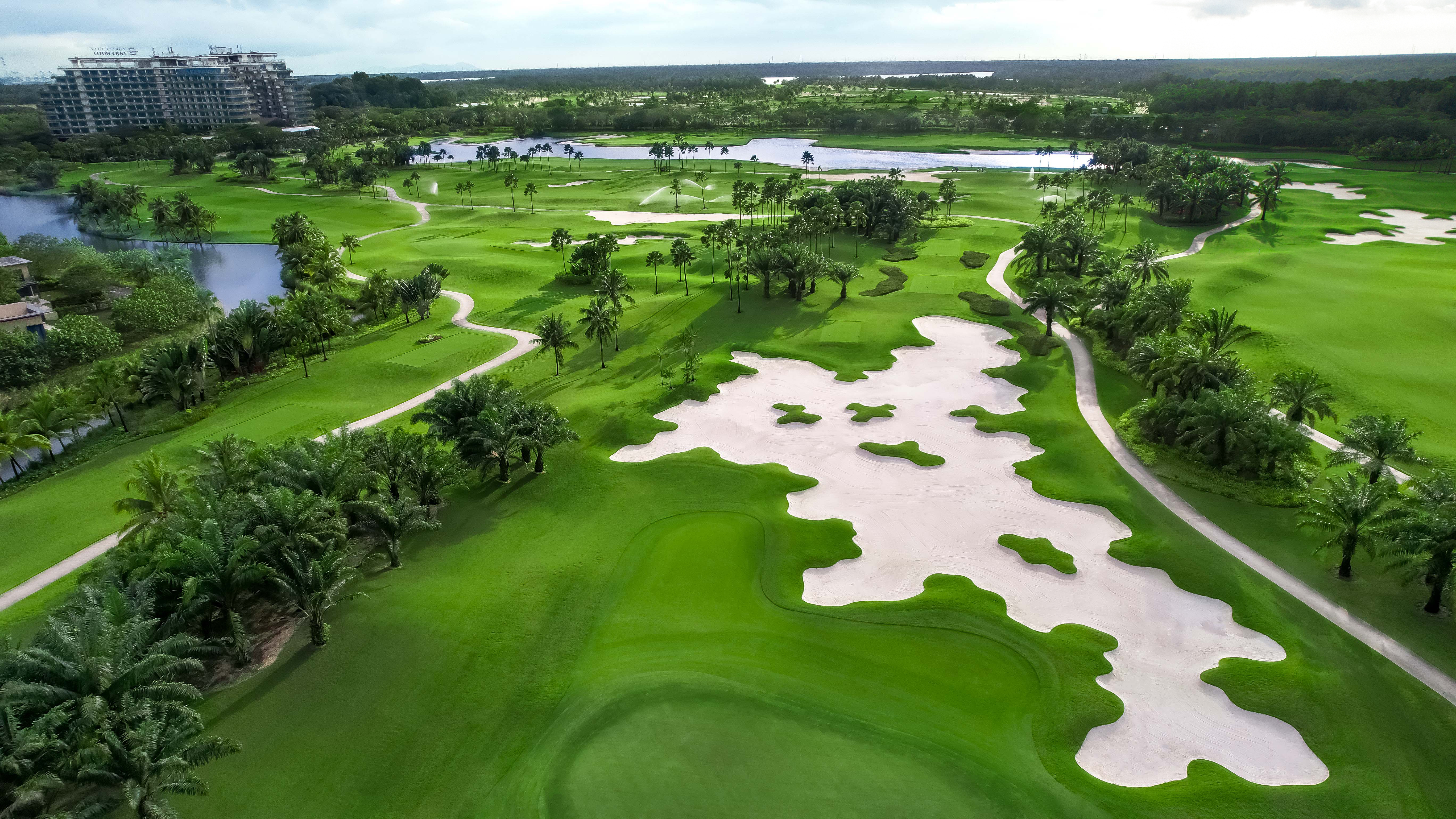 Aerial view of Classic Course